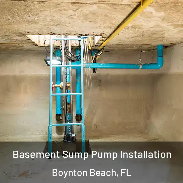  Basement Sump Pump Installation Boynton Beach, FL