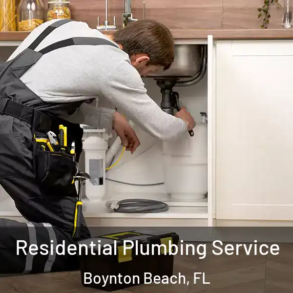 Residential Plumbing Service Boynton Beach, FL