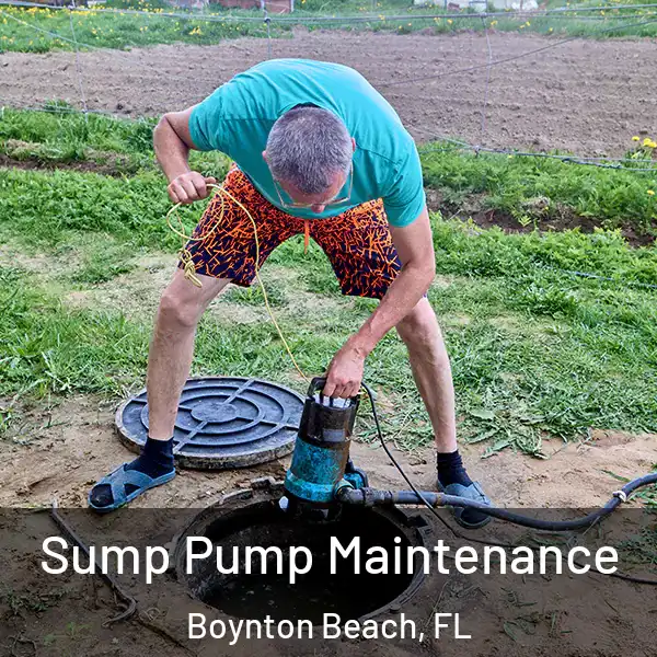  Sump Pump Maintenance Boynton Beach, FL